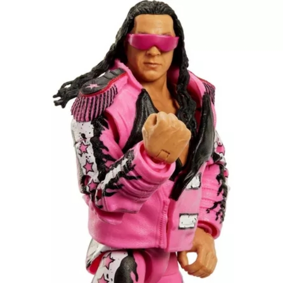 WWE Ultimate Edition Bret Hart The Hitman Action Figure WWF Wrestlers - Picture 6 of 6